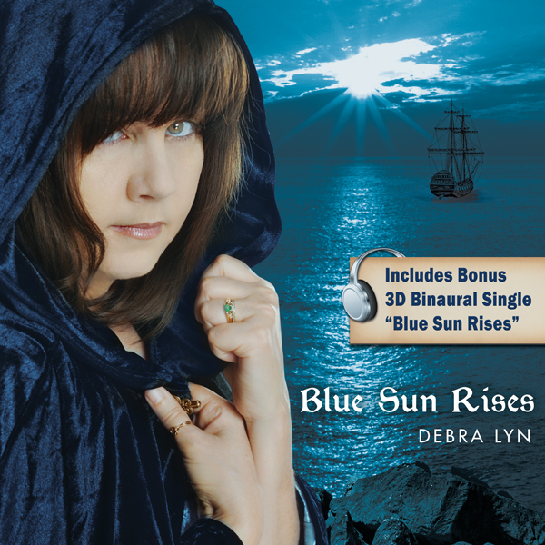 Debra Lyn, Blue Sun Rises (3D Binaural) CD Cover