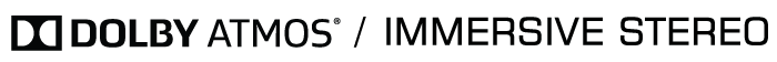 Dolby Atmos-Immersive Stereo Logo